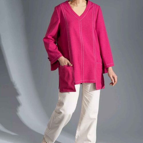 Tunique style persan pour femmes avec poches modèle Shinza