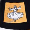 Ensemble robe & écharpe pour femmes avec design calligraphique