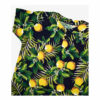 Chemise à manches courtes en coton pour femmes avec design citron