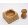 Ensemble Mortier et Pilon en Bambou Fait Main pour la Cuisine