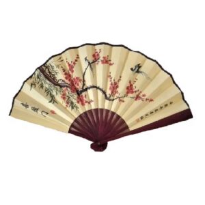 Éventail en Bois Pliant & Portable Modèle Japonais