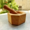 Ensemble Mortier et Pilon en Bois pour Herbes et Épices Modèle Keyhan