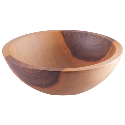 Bol décoratif en bois rustique et minimaliste modèle Touca