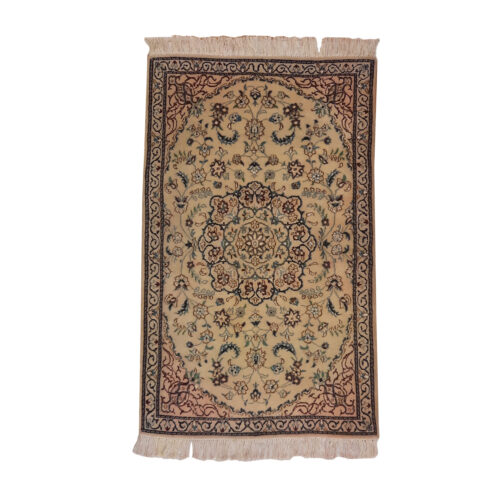 Tapis de prière persan authentique noué à la main et luxueux Sajada Arshaka