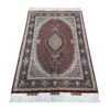 Tapis de prière persan authentique noué à la main et luxueux Sajada Khodadad