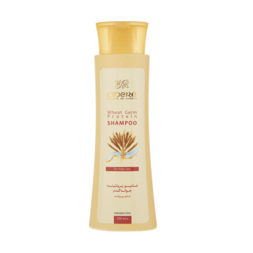 Cinere Shampooing au Germe de Blé pour Tous Types de Cheveux – Hydratation Quotidienne & Résistance (x4)