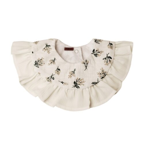 Bavoir Bébé à Motif Floral – Modèle Paradise