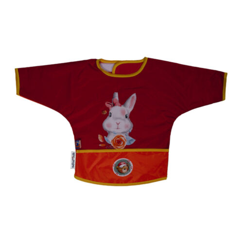 Bavoir Bébé à Manches – Modèle Lapin
