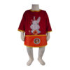 Bavoir Bébé à Manches - Modèle Lapin