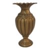 Vase en laiton décoratif fait main traditionnel pour décoration intérieure