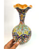 Vase en poterie décoratif avec émail Minakari peint à la main Art