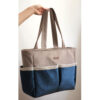 Sac à couches avec poches latérales pour accessoires bébé Modèle Royal