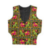 Gilet brodé avec design éléphant pour femmes