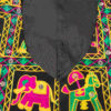 Gilet brodé avec design éléphant pour femmes
