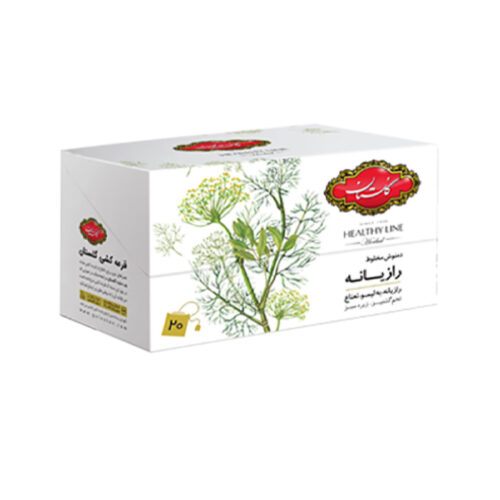 Golestan Mélange de Thé Herbal au Fenouil – Pack de 20 (5 paquets)