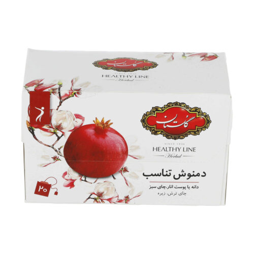 Golestan Mélange de Thé Herbal à la Grenade Pack de 20 (5 paquets)
