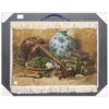 Hand-Knotted Persian Silk Pictorial Rug from Tabriz Persian Tar & Books