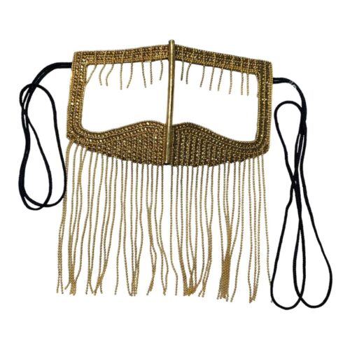 Burqa Omanienne Fait à la Main – Modèle Burqa du Golfe Pendentif