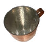 Tasse persane en cuivre - Fabriquée à la main avec anse pour boissons froides