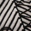 Top court en crochet tissé à la main avec design unique de toile d'araignée pour femmes