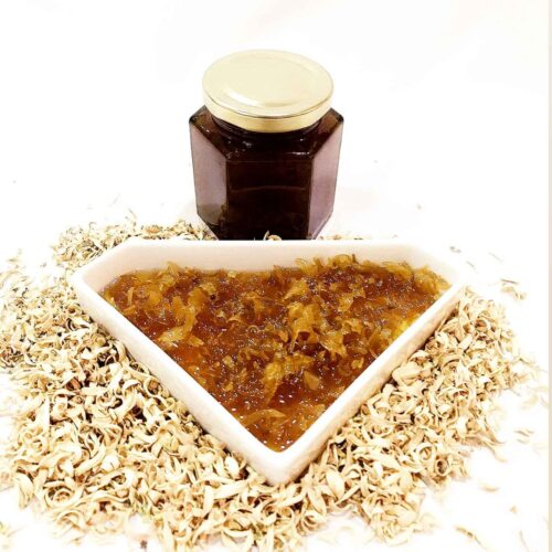 Confiture d’Orange Amère aux Pétales, 500 grammes | 100% Naturel, Fait Maison