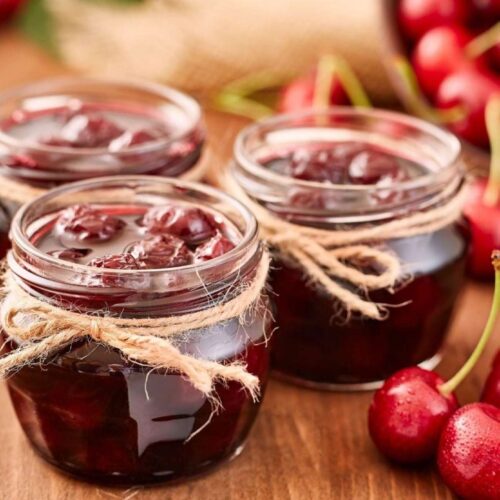 Confiture de Cerise Acidulée, 540 grammes | 100% Naturel, Fait Maison