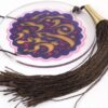 Pendentif de Miroir Arrière-Vue de Voiture Islamique Orné avec Allah Calligraphie