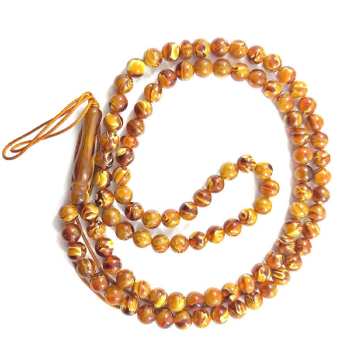 Chapelet islamique en résine de Sandalus – 101 perles de prière Misbaha