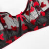 Ensemble de lingerie soutien-gorge en dentelle & string Guipure pour femmes avec design Teddy