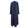 Abaya coupe ample pour femmes musulmanes en bleu marine