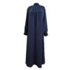 Abaya coupe ample pour femmes musulmanes en bleu marine