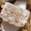 Pantoufles Macramé Boho Chic pour Femmes Modèle Perle