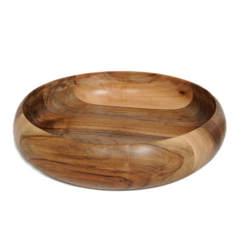 Bol en bois naturel fabriqué en bois de noyer