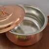 Marmite persane en cuivre - Intérieur en étain martelé Modèle Artaxerxes