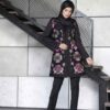 Manto persan brodé pour femmes modèle Fleur