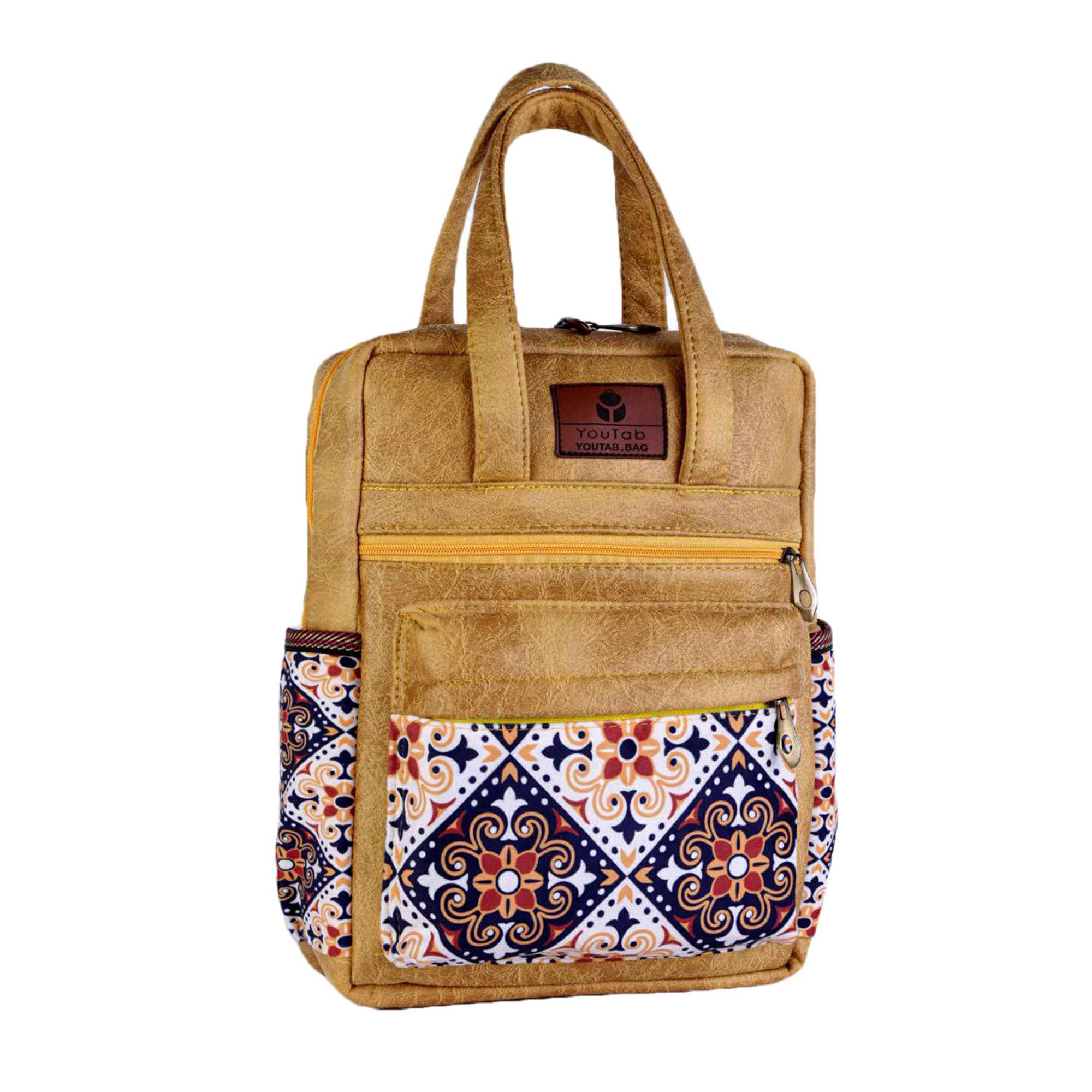 Sac à dos ethnique persan pour femmes avec design traditionnel