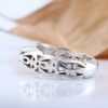 Bague en Argent avec Émeraude Verte Persane pour Homme Fabriquée à la Main Modèle Ellipse