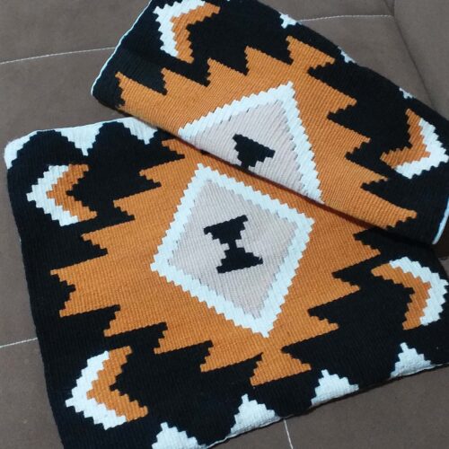 Housse de Coussin Kilim Persan – Design Traditionnel Tissé à la Main (Lot de 2)