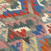 Tapis Kilim Persan en laine tissé à la main à Firuzabad, Qashqai