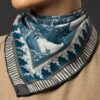 Foulard persan pour femme - Luxe et vibrant avec motif traditionnel