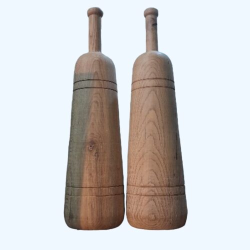 Clubs en bois persans Meel de 4 kg chacun