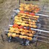 Grill de Camping Mini Portable Barbecue de Table - Légère et Taille Backpack