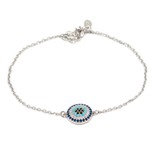 Bracelet en Argent pour Femmes avec Design Œil Malin