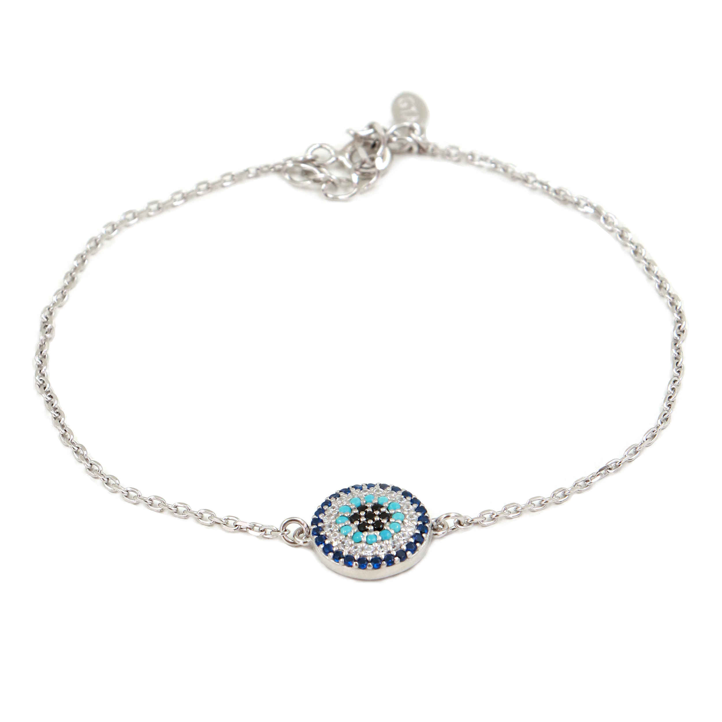 Bracelet en Argent pour Femmes avec Design Œil Malin