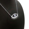 Collier en Argent avec Motif Œil Protecteur pour Femme