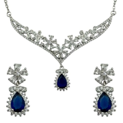 Set de bijoux en acier Élégance pour femmes avec design floral