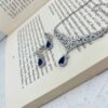 Set de bijoux en acier Élégance pour femmes avec design floral
