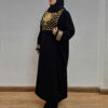 Abaya stylée pour femmes musulmanes avec design brodé