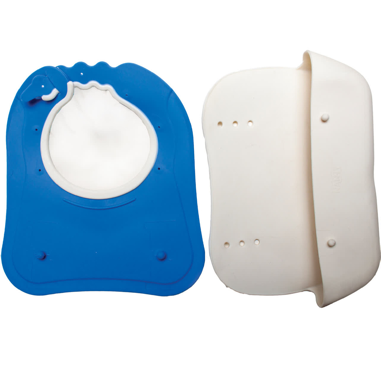 Bavoir Bébé Imperméable en Silicone pour les Repas