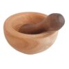 Ensemble Mortier et Pilon en Bois pour Herbes et Épices Modèle Tina